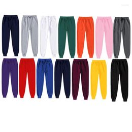 Men's Pants Sweatpants Men's Streetwear Fashion Pencil 16 Colours Men Full Length Drawstring Trousers For Casual
