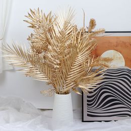DIY Wedding decorative flowers Artificial Golden Flower For Home Decoration