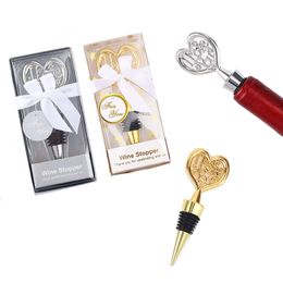 Bar Tools Zinc Alloy Wine Stopper Party Favour Champagne Sealing Stopper Wedding Guest Gift