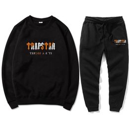 Trend brand men's Tracksuits letter print couples casual sports two-piece set
