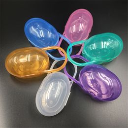 Baby Solid Pacifier Box Soother Container Travel Storage Case Safe Holder PP Plastic Boxs Size S