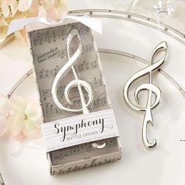 Chrome Music Note Bottle Opener in Gift Box Bar Party Supplies Wedding&Bridal Shower Favours JNB16286