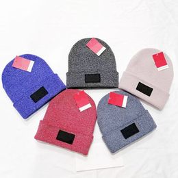 Fashion Letter Knitted Hats Winter Beanies Unisex Silver Silk Skull Caps Designer Bonnet Men Women Crochet Hat Knitting Beanie Trendy Ear Muff Gift