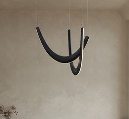 Creative design chandelier Lamps art living room dining room Nordic modern minimalist solid wood
