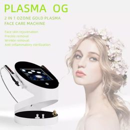 Portable 2 In 1 Eyelid Lifting Ozone Jet Plasma Pen Spot Mole Removal Skin Lift Laser Tattoo Wrinkle Removal Acne Treatment