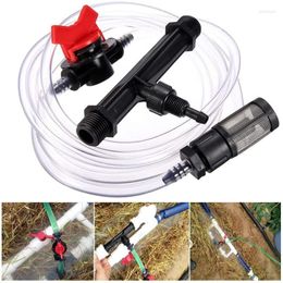 Watering Equipments 1/2" 3/4" Irrigation Venturi Fertilizer Mixer Injectors Kit Agriculture Garden Water Tube Tub Spa Ozone