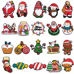 Shoe Parts Accessories New Arrival Jibz Christmas Present Charms Decoration Cool Diy Fits For Croc Garden Kids X Mas Partys Gifts Dr Smtg0