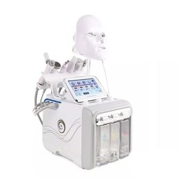 Professional Hydra Dermabrasion Facial 7 In 1 LED Therapy Oxygen Lift Skin Hydro Microdermabrasion Beauty Salon Facial Machine