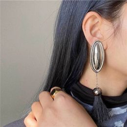 Dangle & Chandelier Statement Black Tassel Long Drop Earrings For Women Personality New Fashion Pendientes Ethnic