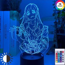 Night Lights 3D Fire Emblem Child Light LED Colour Changing Usb Battery Powered Lamp Robin Game ROOM Decor Unique Gift