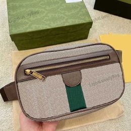 Waist Bag Light Luxury Designer Canvas For Unisex Classic Easy And Convenient Famous Brand Shopping Purses 220317