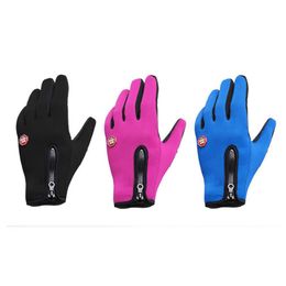 Sportliche wasserdichte Schnee-Ski-Reithandschuhe, sportliche Outdoor-Snowboard-Motorrad-Winter-warme Touchscreen-Handschuhe