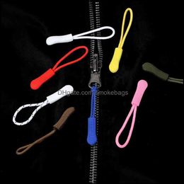 Arts And Crafts 10/20Pcs Zipper Pl Pler End Fit Rope Tag Replacement Clip Broken Buckle Fixer Zip Cord Tab Travel Bag Suitcase Tent B Otpix