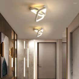 Chandeliers Modern Indoor LED Corridor Lamp Chandelier Living Room Lustres Bedroom Dining Fixture Hallway Light Minimalist Kitchen