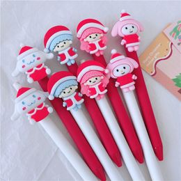 Pcs/set Kawaii Cartoon Christmas Gel Ink Pen Cute School Office Writing Supplies Stationery Decor Gift Students