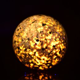 Amazing Yooperlite Ball Lavalite Sphere Healing Meditation With Stand Decor