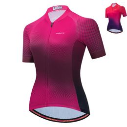 Racing Jackets UFOBIKE Womens Cycling Jersey Breathable Summer Bike Shirts Short Sleeve With Pockets Bicycle Biking Tops