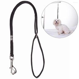 Dog Collars 2pcs Pet Cat Animal Noose Loop Lock Clip Rope For Grooming Table Arm Bath Nylon Leash Drop