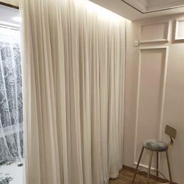 Curtain Japan Blackout Curtains For Living Room Girls Bedroom High Shading Double Drapes Window Wedding Party Lace
