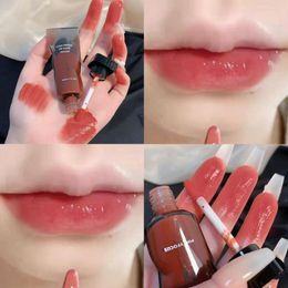 Lip Gloss 5g Mirror Easy To Colour High Saturation Long Lasting Hydrating Water Glass Glaze Cosmetics For Girl