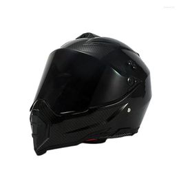 Motorcycle Helmets Carbon Fiber Grawing Racing Helmet Dark Lens Full Face Safe Casco Capacete Casque Dot