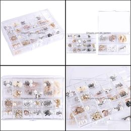 Jewellery Pouches Bags Jewellery Pouches Bags Clear Box Organiser For Women Girls Double Layer Display Storage Holder Case Necklace Earr Dh53T