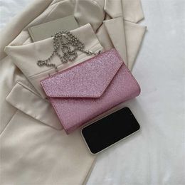 Messenger Bags Versatile small bag for women 2022 Summer New version simple chain women's one shoulder messenger flash
