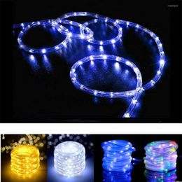 Strings 5M LED Rope String Lights Outdoor Waterproof Fairy For Camping Party Garden Holiday Patio Bedroom Boat Landscape Decorati