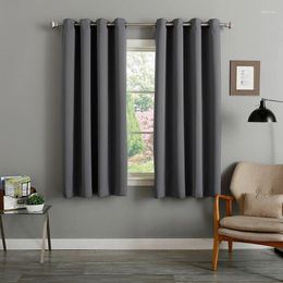 Curtain Black White Modern Living Room Bedroom Blinds Blackout Sun-proof Curtains For Window Treatment Finished Drapes