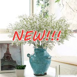 Gypsophila Baby Breath Artificial Fake Silk Flowers Plant Wedding Decoration b1015