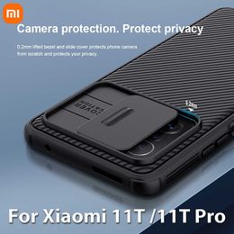Cell Phone Cases Xiaomi For 11T Pro CamShield Slide Lens Back Cover Mi Camera tection W221014