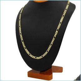 Chains 14K Yellow Real Solid Gold 8Mm Italian Link Chain Necklace 24 Inches Drop Delivery 2022 Jewellery Necklaces Pendants Dhw6Q