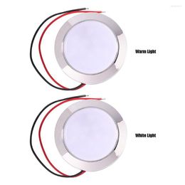 All Terrain Wheels 12V Downlight 1.8W Spot LED Silver White Ultra Thin IP65 Waterproof Aluminum Round Recessed Lighting