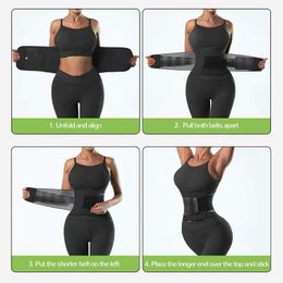 Belts Durable Fitness Yoga Slim Shaper Back Support Strap Slimming Waist Belt Lumbar