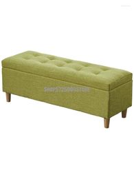 Clothing Storage Solid Wood Shoes Changing Stool Sofa Rectangular Cloth Store Fitting Room Household Bed End S