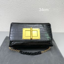 Designer Shoulder Vintage Crocodile Leather Lady's New Hand Carry Fashion Multi-functional Large Capacity Crossbody Bag