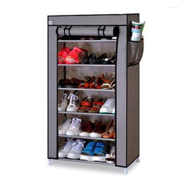 Clothing Storage Thick Non-woven Fabric Dustproof Multi-layer Shoe Cabinet Creative DIY Combination Rack