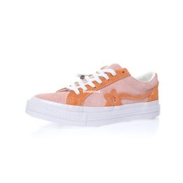 Golf Le Fleur One Star Ox Shoe for Men Tyler the Creator Candy Pink Sneakers Mens Suede Skates Shoes Womens Skate Women Sports 162125C