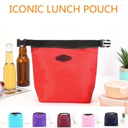 Dinnerware Sets Portable Lunch Cooler Bag Folding Insulation Picnic Ice Pack Thermal Drink Carrier Insulated Bags Delivery