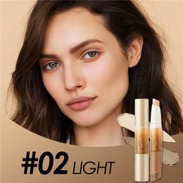 Bronzers and Highlighters Sticks Makeup Natural 3D Brighten Cream Highlighter Cosmetic Face Contour Bronzer Shimmer Pen