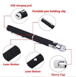 powerful Laser Pointer Pen Green red blue beam Lazer lights projector Presentation Pen Visible Beam For Pet cat toy