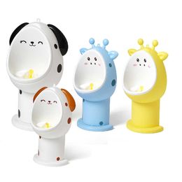 Potties Seats Baby Boy Wall-Mounted Hook Animal Potty Toilet Training Stand Vertical Urinal Pee Infant Toddler Bathroom Adjustable Pot Trainer T221014