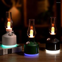 Night Lights Humidifier Candle Light 2022Outdoor Camping Lamp Lantern Gas Tent For Backpacking Hiking Fishi