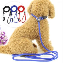 Dog Collars Exercise Ergonomic Handle Leash Heavy Duty Pet Accessories Flexible Assistant 360 Degree Extendable Braid Car Seat Belt