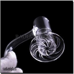 Smoking Accessories Glass full weld Quartz Banger 45/90 Degree Female Male Bngers 10mm 14mm 18mm Quartz Nail Wholesale 25mm OD