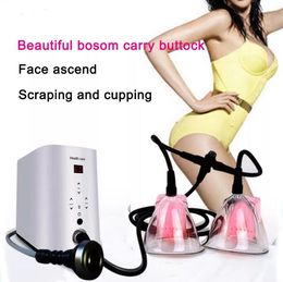 New Heating Breast Enlargement slimming Vacuum Machine Metal Vacuum Cups Pumps Therapy Cupping Massager Butt Enhancer Buttock Lifting