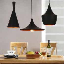 Pendant Lamps Creative European Industrial Chandelier Restaurant Bar Living Room Lamp Retro Aluminium Lampshade Musical Instrument