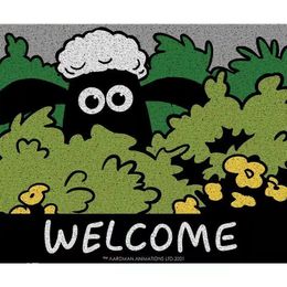 Lamb Shaun cartoon silk enclosure mat doormat porch mat can be cut washable non-slip carpet Support for custom size