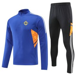 Northern Ireland Men's Tracksuits children Outdoor leisure sport training suit jogging sports long sleeve suit