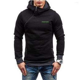 Men's Hoodies FESTOOL Hoodie Sweatshirt Casual Jacket Zipper Spring And Autumn Wool Cardigan Racing Suit Coat